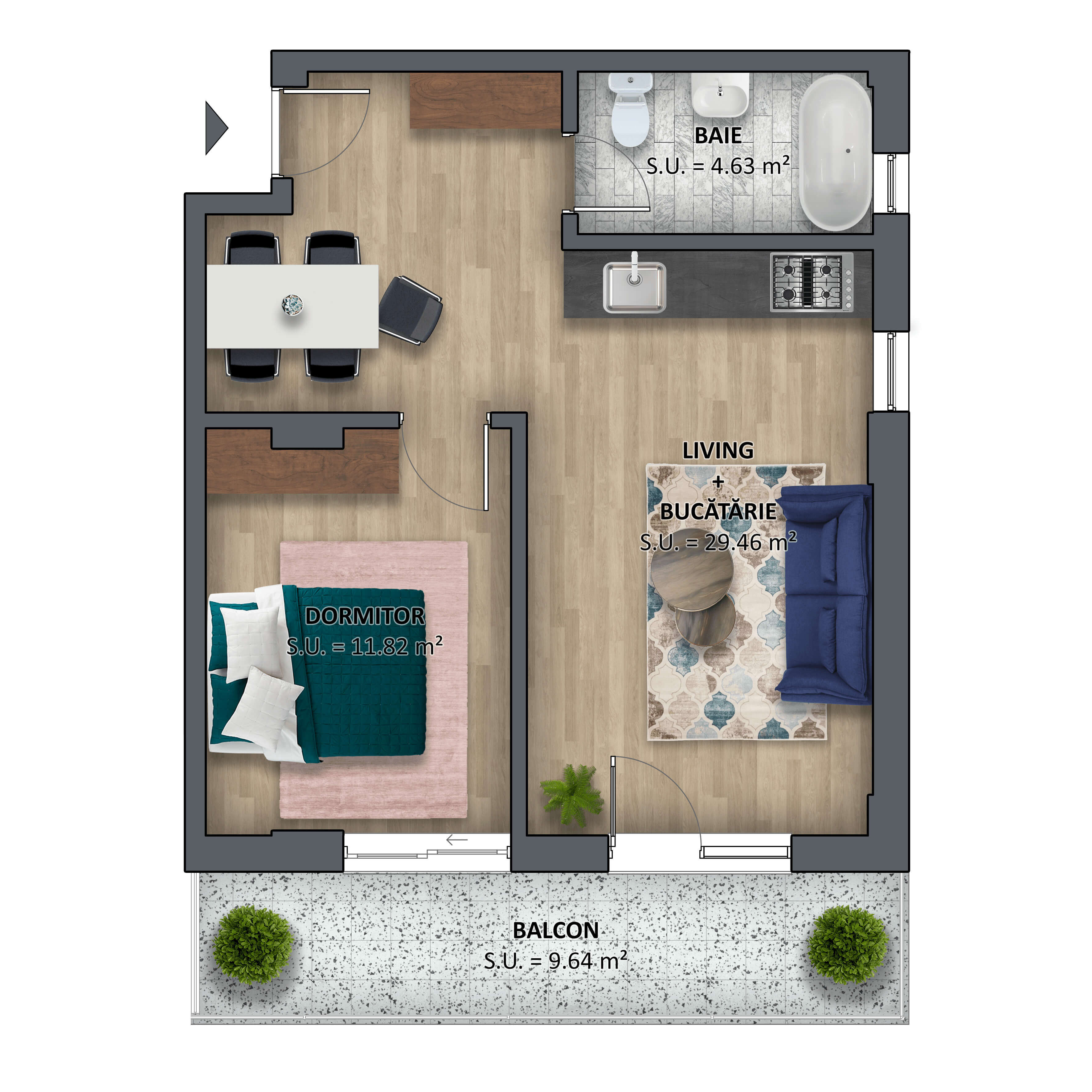 TRL Beach Villa apartmanet 09, 17, 25, 33, 41